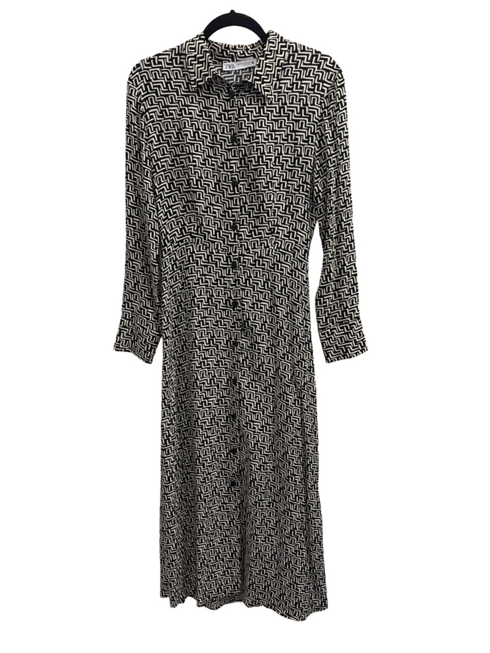 Zara Geometric‎ Maxi Dress